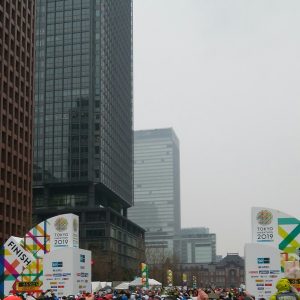 東京マラソンフィニッシュ